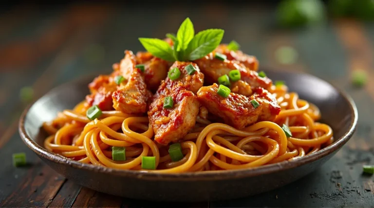 Chicken Teriyaki Noodles Ready in 30