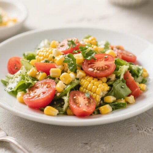 Easy Corn and Tomato Salad Recipe
