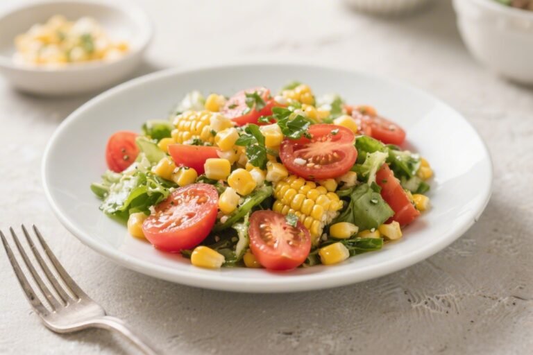Easy Corn and Tomato Salad Recipe