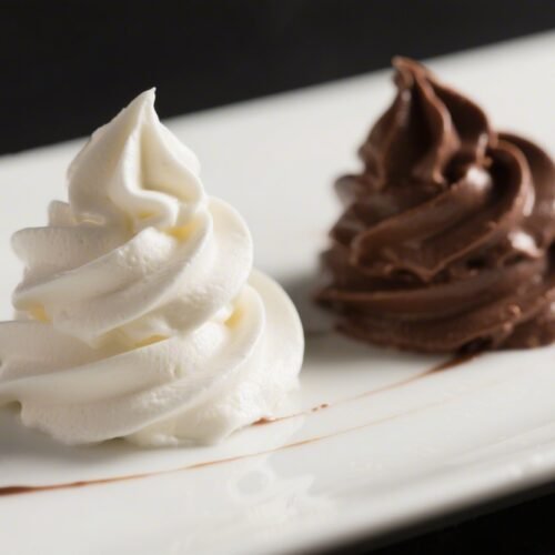 White & Dark Chocolate Mousse
