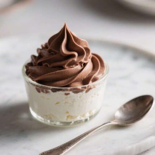 4-Ingredient Cottage Cheese Chocolate Mousse