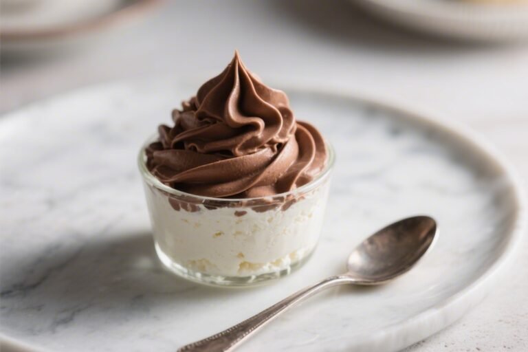 4-Ingredient Cottage Cheese Chocolate Mousse