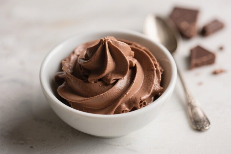 3-Ingredient Chocolate Mousse