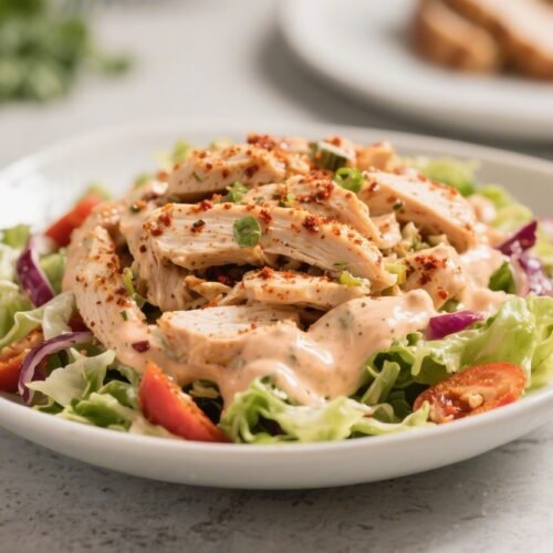 Creamy Cajun Spiced Chicken Salad