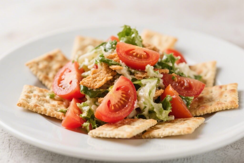 Retro Tomato Cracker Salad