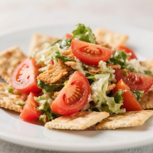 Retro Tomato Cracker Salad