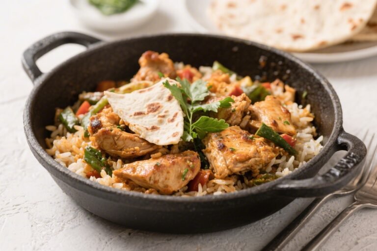 One-Pot Shawarma Chicken and Rice Recipe