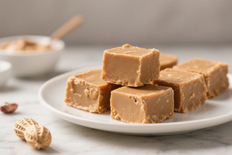 Easy No-Bake Peanut Butter Fudge Recipe
