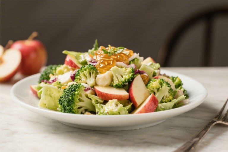 Honeysuckle Apple Broccoli Salad