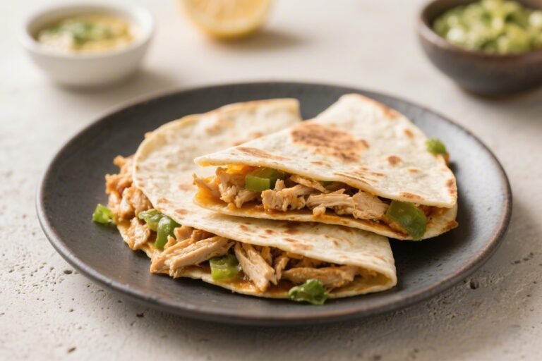 Quick Chicken Quesadillas Recipe