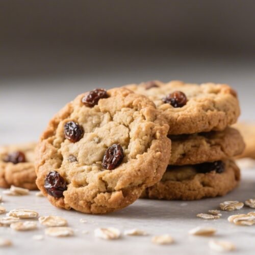 Easy Oatmeal Raisin Cookies