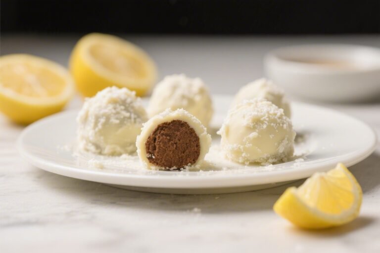 No-Bake Lemon Truffles