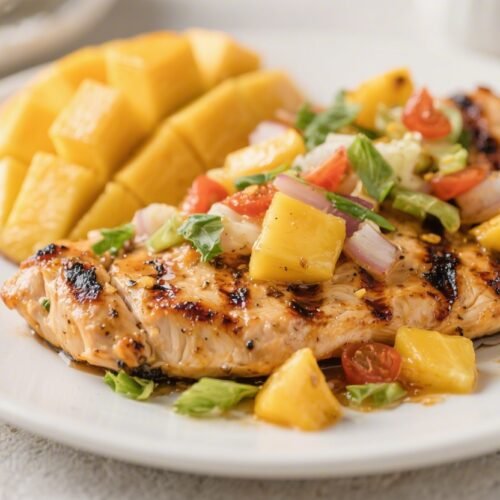 Tropical Grilled Mango Chicken Recipe