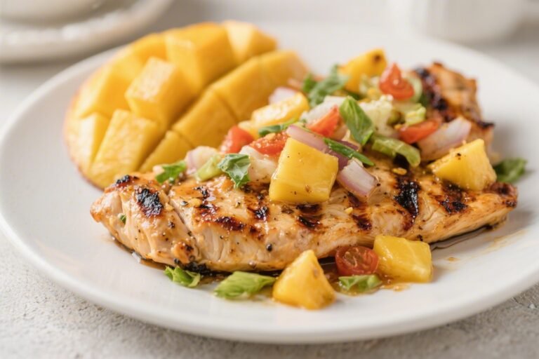 Tropical Grilled Mango Chicken Recipe