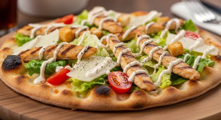 Chicken Caesar Flatbread That Rivals Any Restaurant