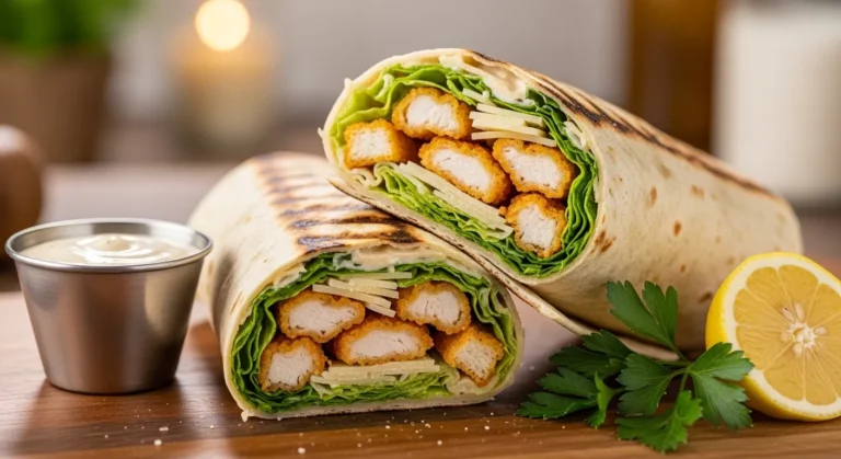 Crispy Chicken Caesar Wrap for Easy Weeknight Meals