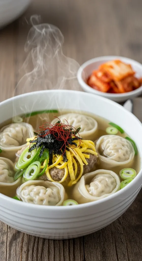 Easy Korean Mandu Guk