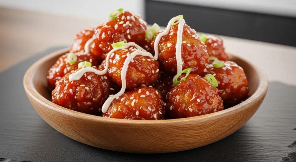 Quick Korean Popcorn Chicken