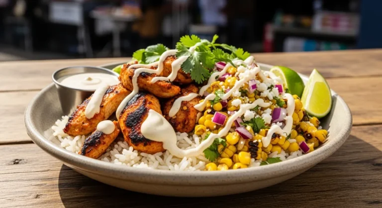 The Ultimate Street Corn Chicken Rice Bowl Recipe