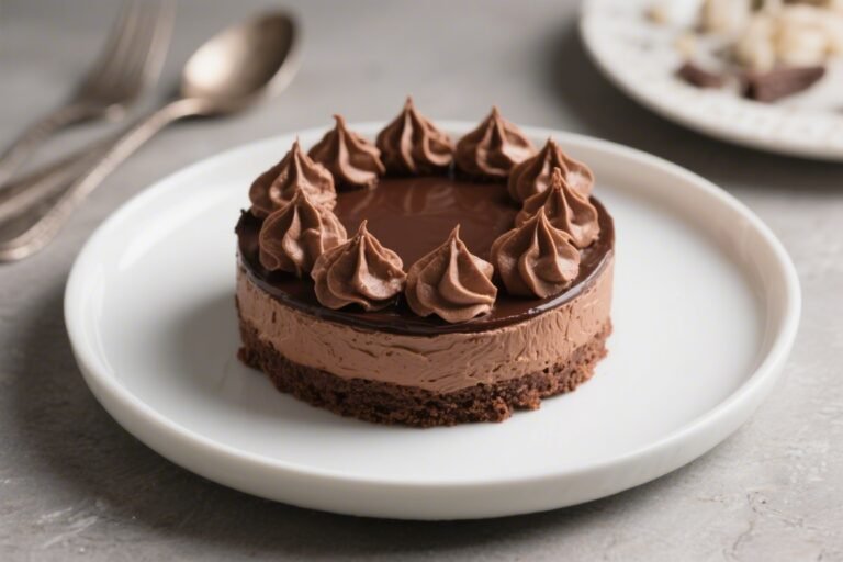 Best Triple Chocolate Mousse Cake