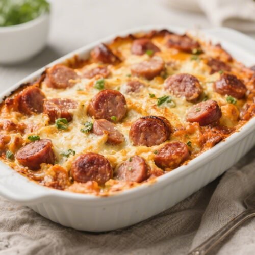 Keto Sausage Casserole