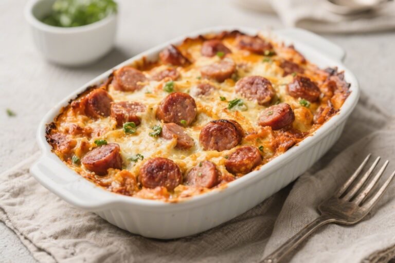 Keto Sausage Casserole