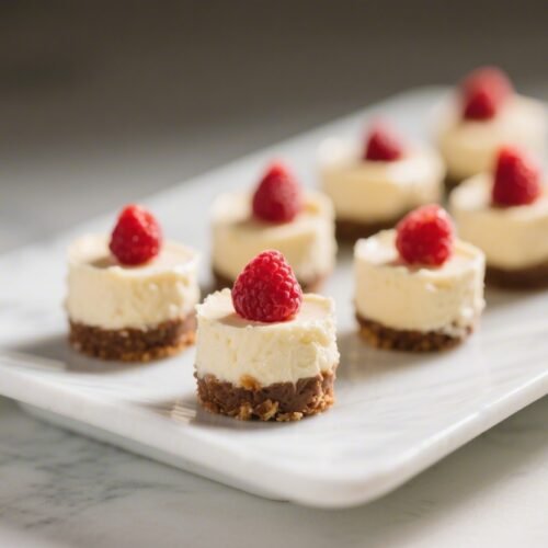 No Bake Cheesecake Bites