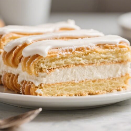 No Bake Eclair Cake