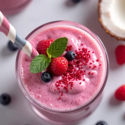 Coconut Berry Smoothie Recipe