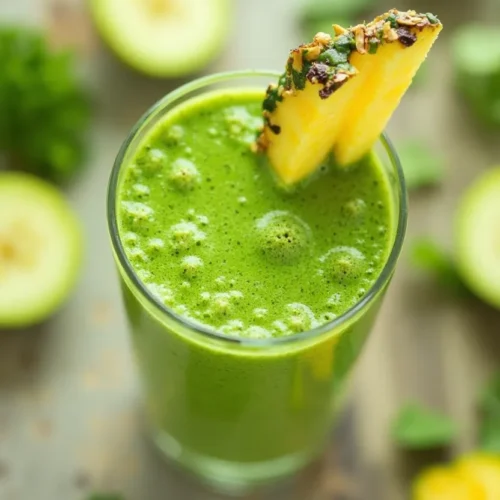 Kale Pineapple Smoothie Recipe