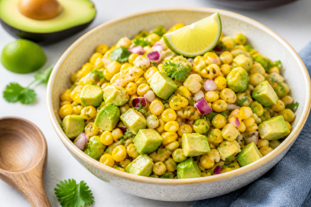 Summer Corn Salad with Avocado