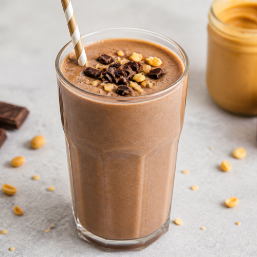 Keto Chocolate Peanut Butter Shake
