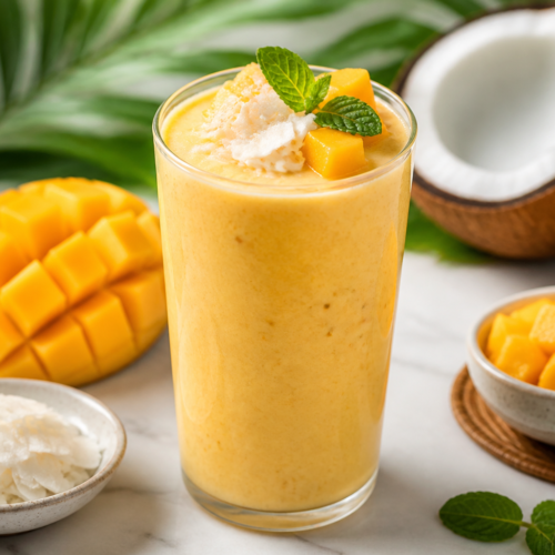 Mango Coconut Smoothie Recipe