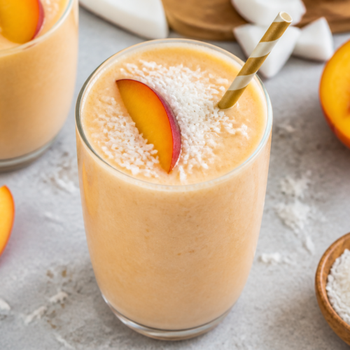 Peach Coconut Smoothie Recipe