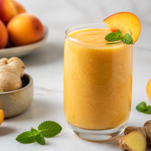 Peach Ginger Smoothie Recipe