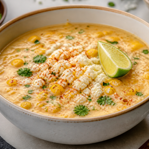 Mexican Street Corn Soup