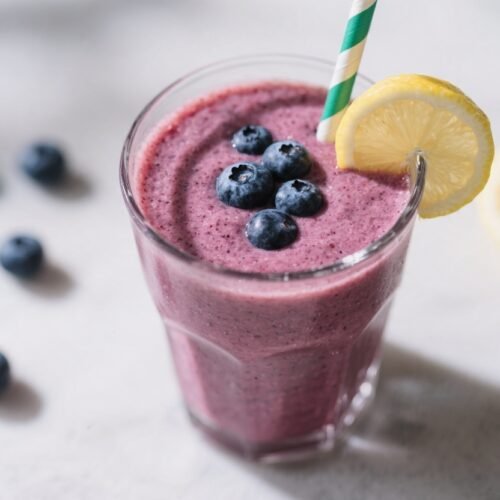 Blueberry Lemon Smoothie Recipe