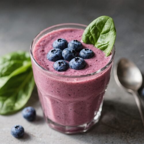 Blueberry Spinach Smoothie Recipe