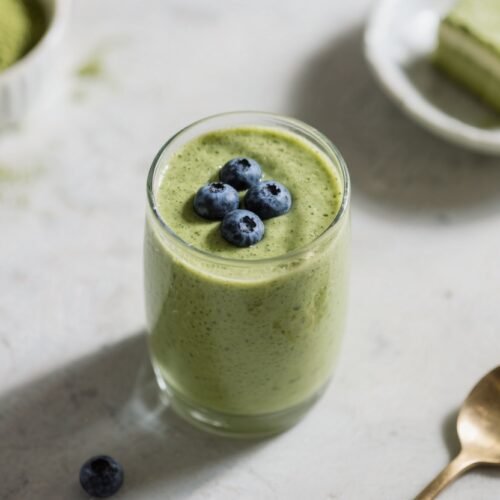 Blueberry Matcha Smoothie Recipe