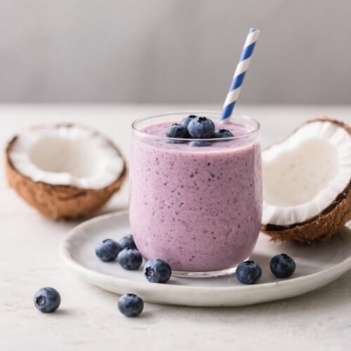 Blueberry Coconut Smoothie Recipe